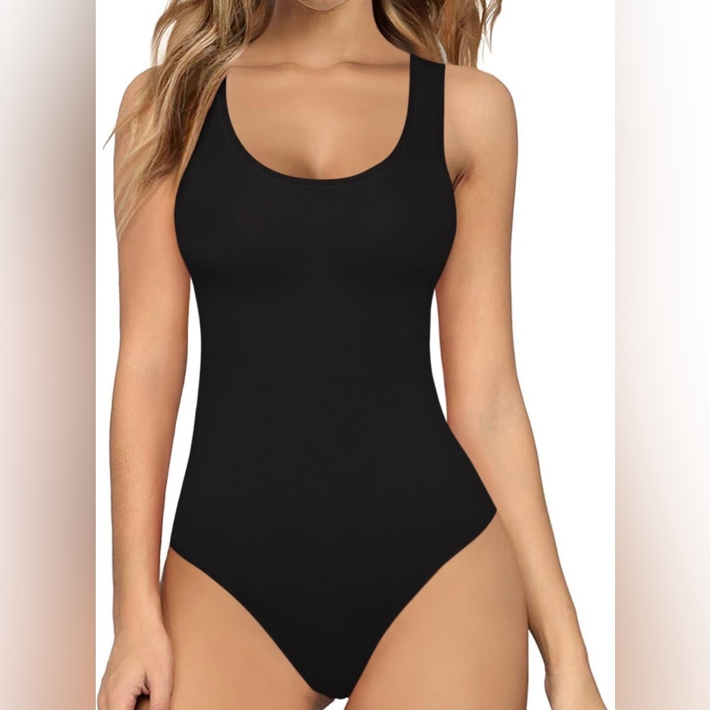 MangoPop Classic Black Bodysuit